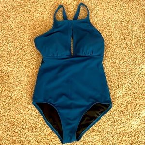 Dark Teal Modern Swimsuit